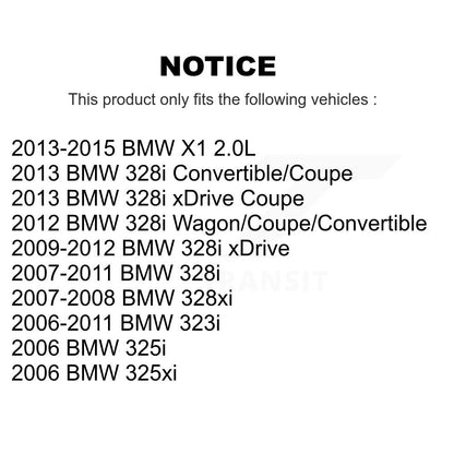 Étrier de frein à disque arrière gauche, pour BMW 328i xDrive 323i X1 328xi 325i 325xi