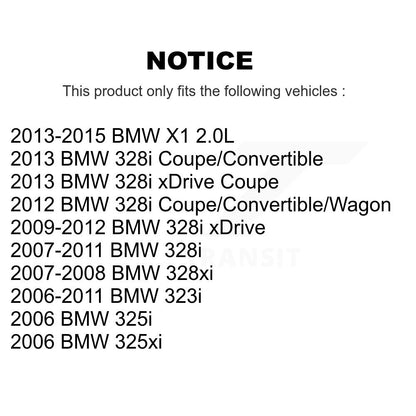 Étrier de frein à disque arrière droit, pour BMW 328i xDrive 323i X1 328xi 325i 325xi