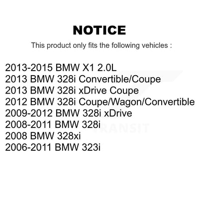 Étrier de frein à disque avant droit, pour BMW 328i xDrive 323i X1 328xi SLC-19B3360