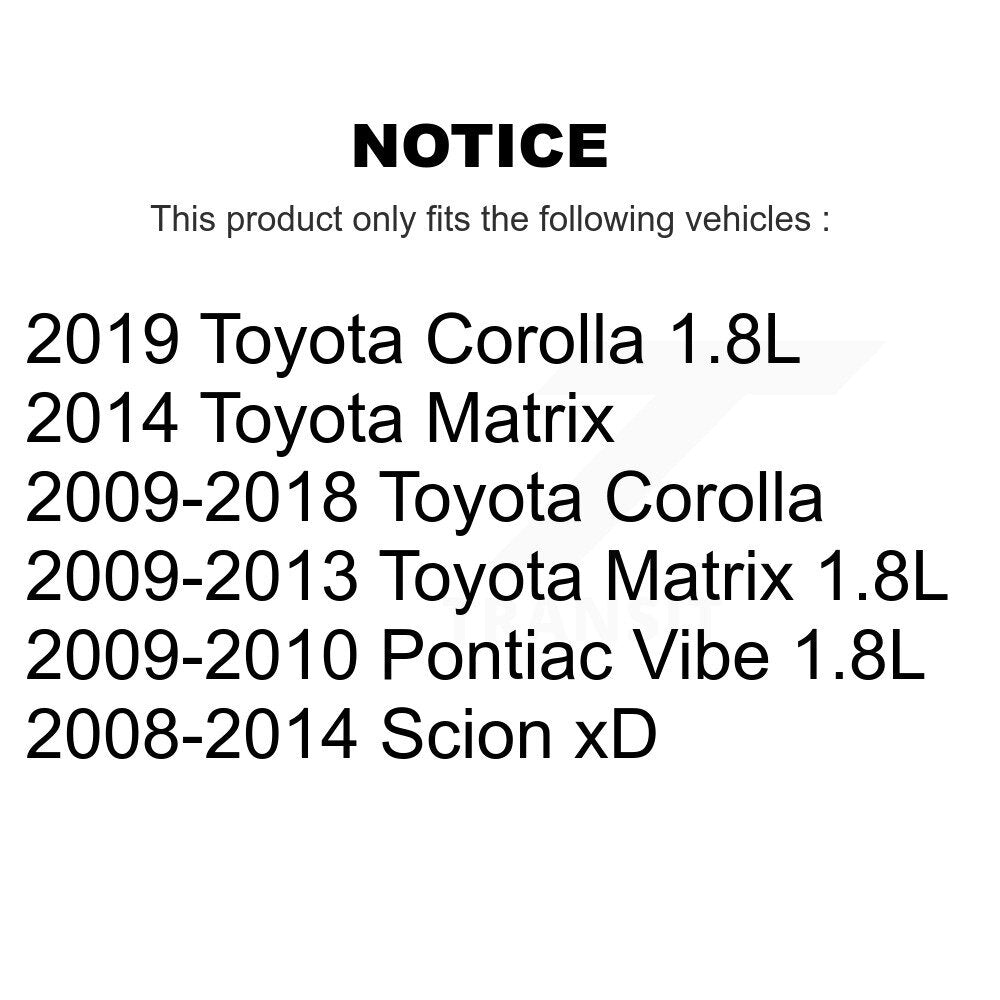 Étrier de frein à disque avant gauche, pour Toyota Corolla Matrix Pontiac Vibe Scion xD