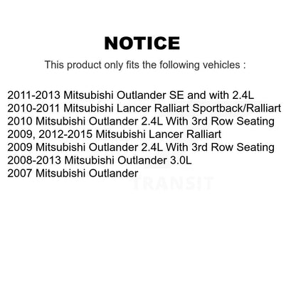 Étrier de frein à disque arrière gauche pour Mitsubishi Lancer Outlander SLC-19B3584