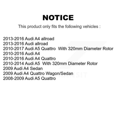 Étrier de frein à disque avant droit pour Audi A4 Quattro A5 allroad SLC-19B3647