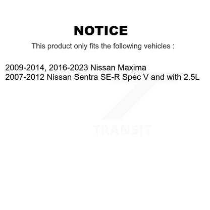 Étrier de frein à disque avant droit pour Nissan Sentra Maxima SLC-19B6031