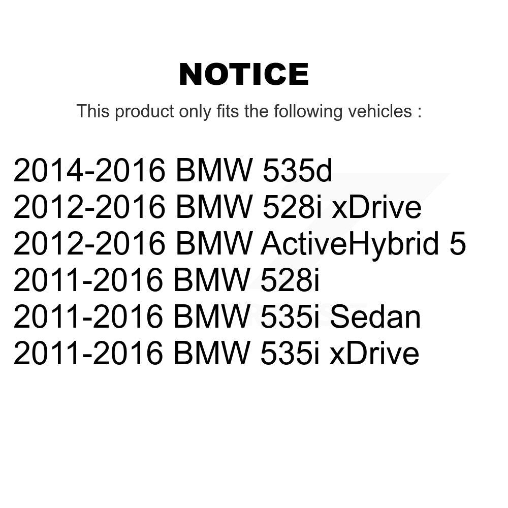 Étrier de frein à disque arrière droit, pour BMW 535i xDrive 528i ActiveHybrid 5 535d