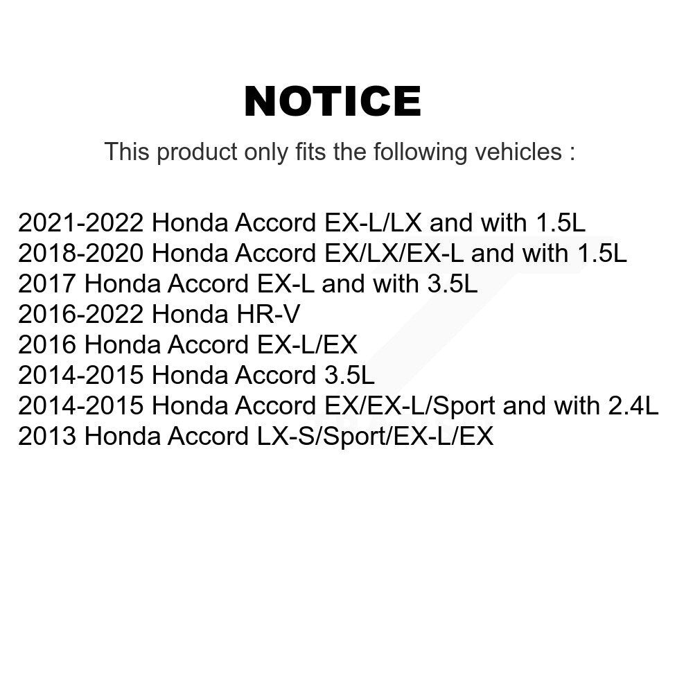 Étrier de frein à disque avant droit pour Honda Accord HR-V SLC-19B7107