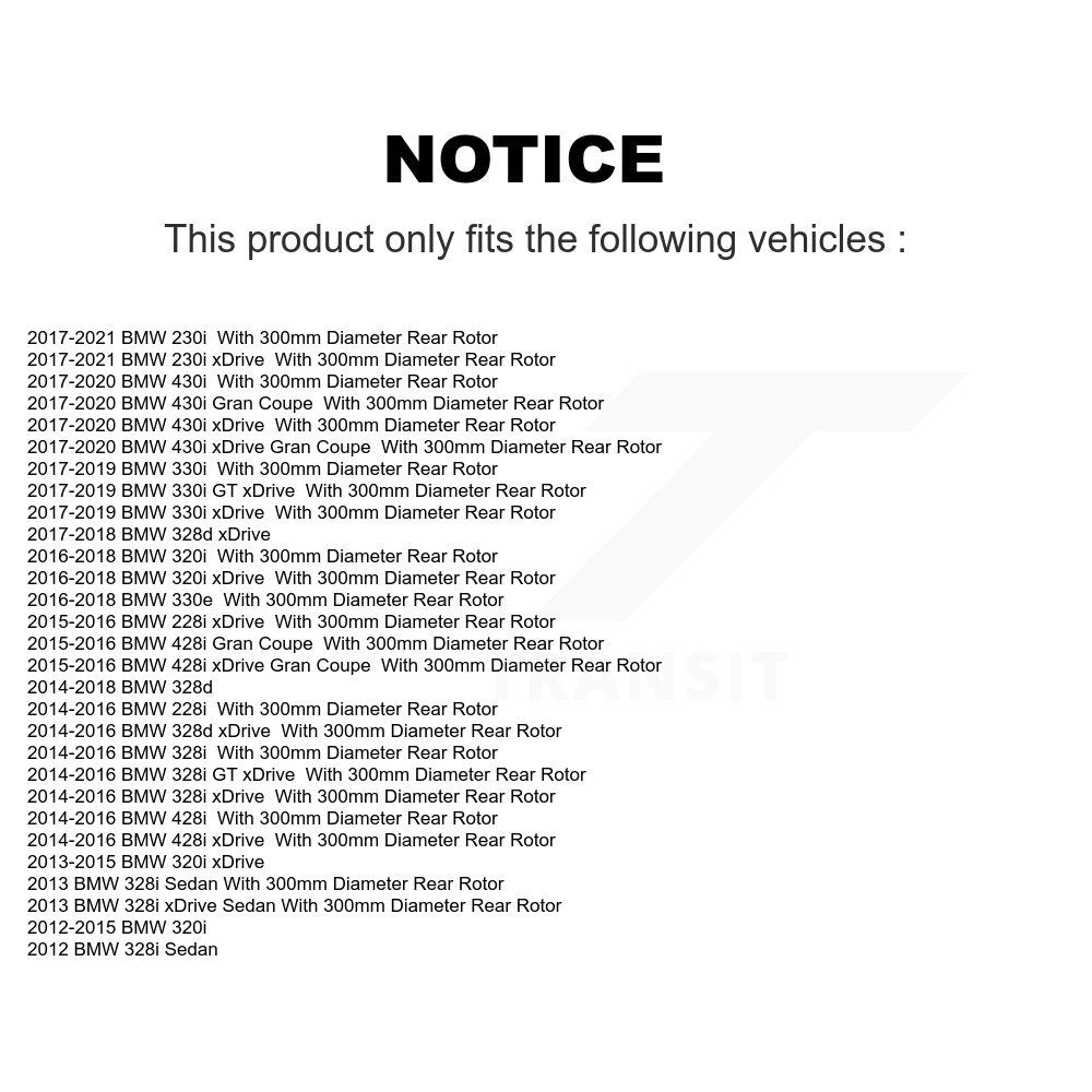 Étrier de frein arrière gauche pour BMW 328i xDrive 330i 320i 428i 328d 230i 430i Gran