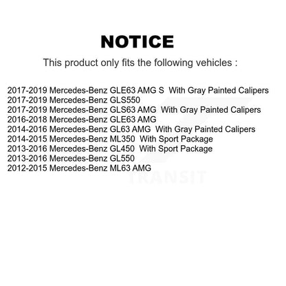 Étrier de frein arrière droit, pour Mercedes-Benz ML350 GL550 GLS550 GLE63 AMG S ML63
