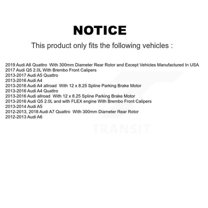 Étrier de frein à disque arrière droit, pour Audi Q5 A4 Quattro A5 allroad A7 A6
