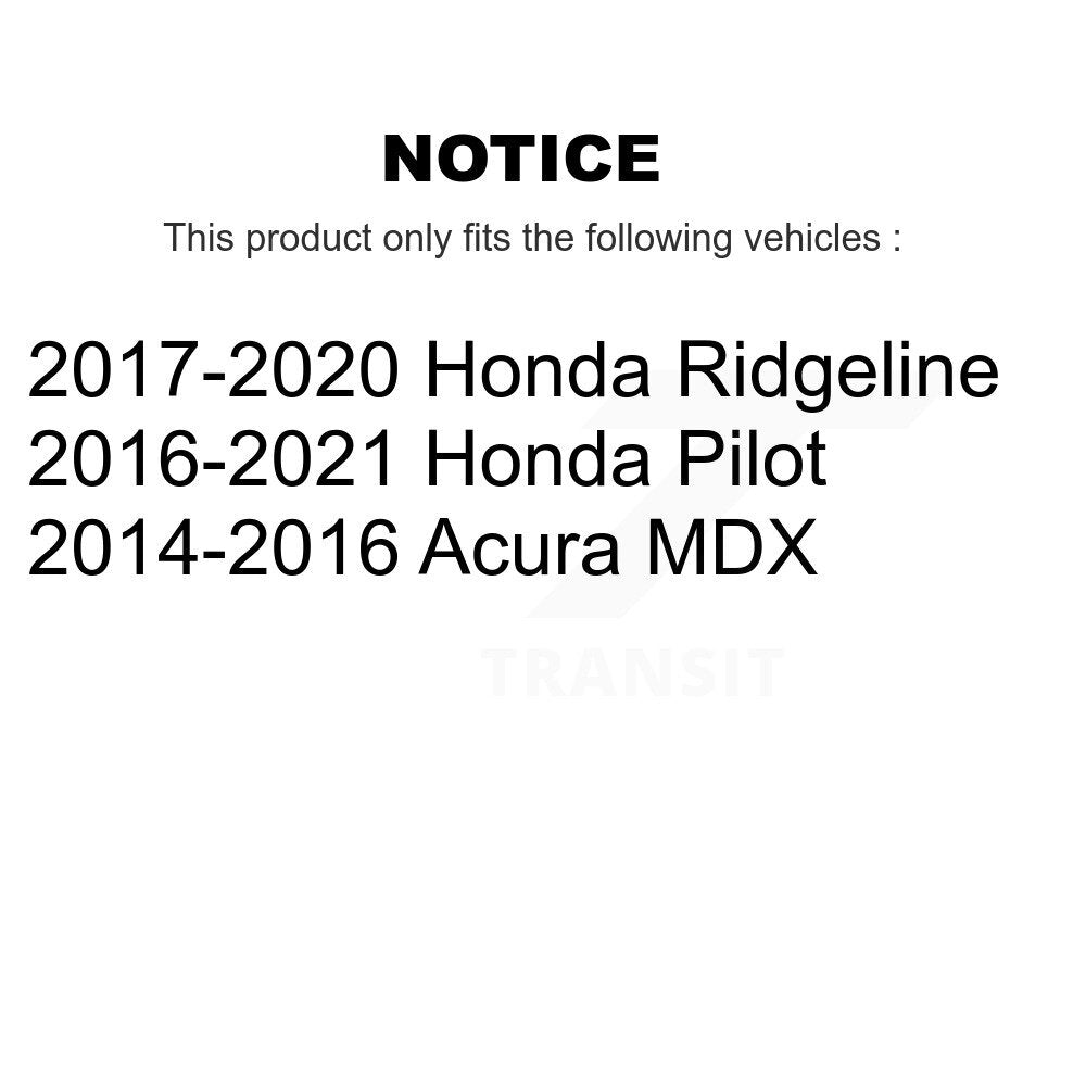 Étrier de frein à disque arrière gauche pour Honda Pilot Ridgeline Acura MDX SLC-19B7143