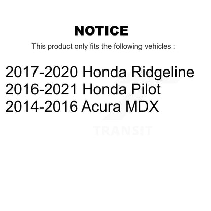 Étrier de frein à disque arrière gauche pour Honda Pilot Ridgeline Acura MDX SLC-19B7143