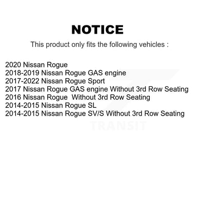 Étrier de frein à disque avant droit pour Nissan Rogue Sport SLC-19B7149