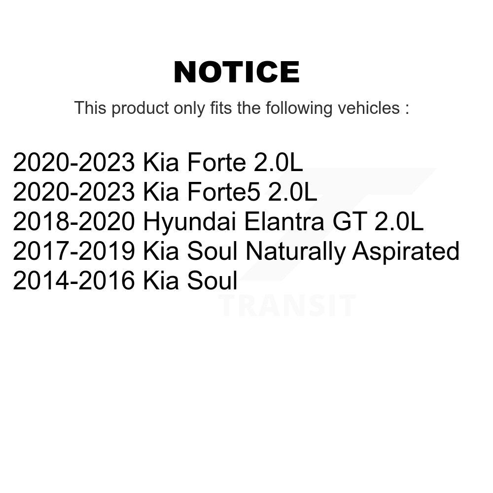 Étrier de frein à disque avant gauche, pour Kia Soul Forte Forte5 Hyundai Elantra GT