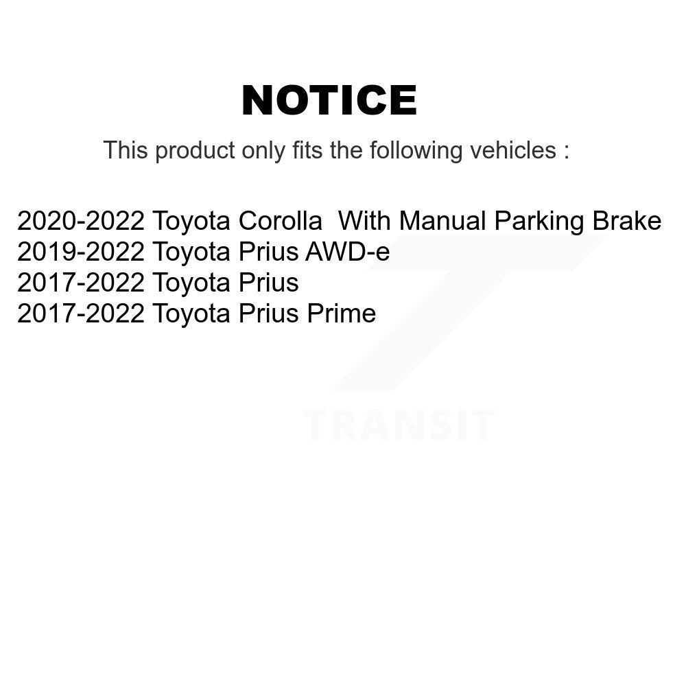 Étrier de frein à disque arrière droit pour Toyota Corolla Prius Prime awd-e SLC-19B7340