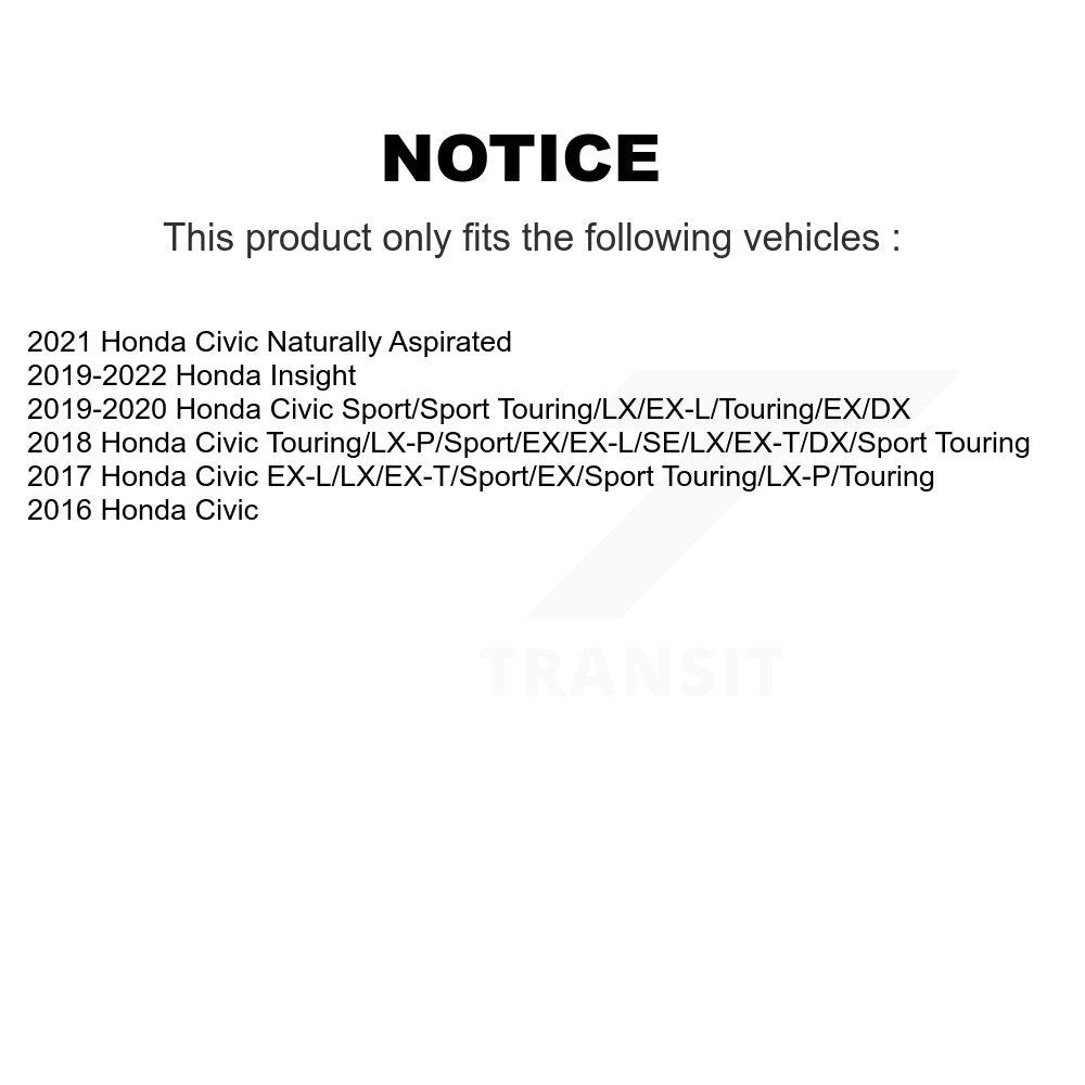 Étrier de frein à disque arrière droit pour Honda Civic Insight SLC-19B7360