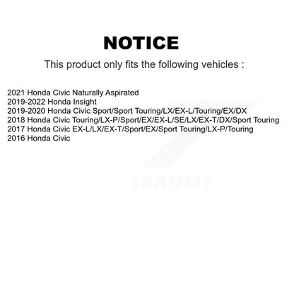 Étrier de frein à disque arrière droit pour Honda Civic Insight SLC-19B7360