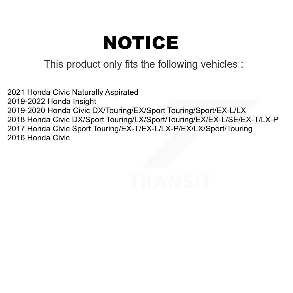Étrier de frein à disque arrière gauche pour Honda Civic Insight SLC-19B7361