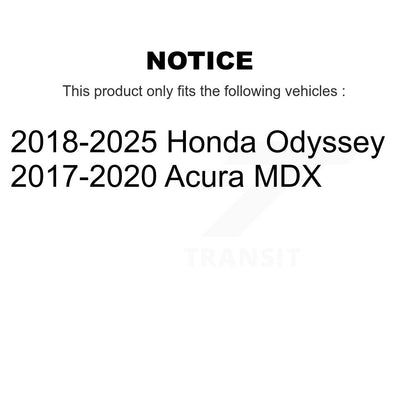 Étalonnier de frein à disque arrière gauche pour Honda Odyssey Acura MDX SLC-19B7439