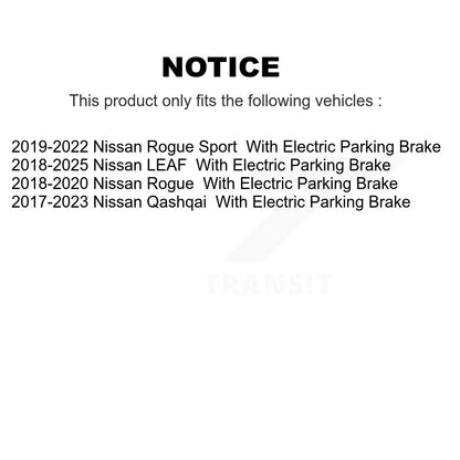 Étalonnier de frein à disque arrière droit pour Nissan Rogue Qashqai Sport LEAF SLC-19B7528
