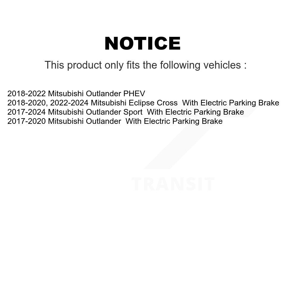Étrier de frein à disque arrière droit, pour Mitsubishi Eclipse Cross Outlander PHEV Sport