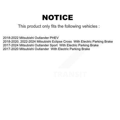 Étrier de frein à disque arrière droit, pour Mitsubishi Eclipse Cross Outlander PHEV Sport