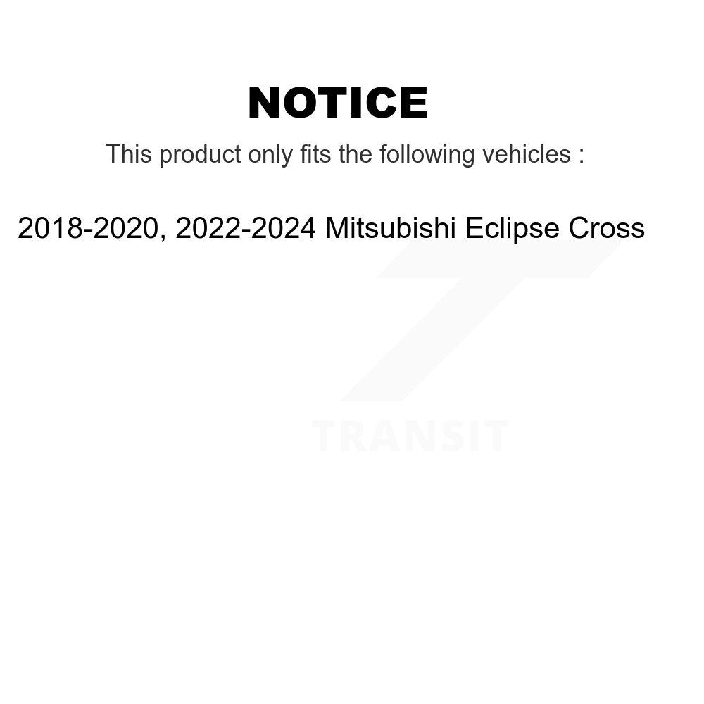 Calibre de frein à disque avant gauche pour Mitsubishi Eclipse Cross SLC-SCB2273