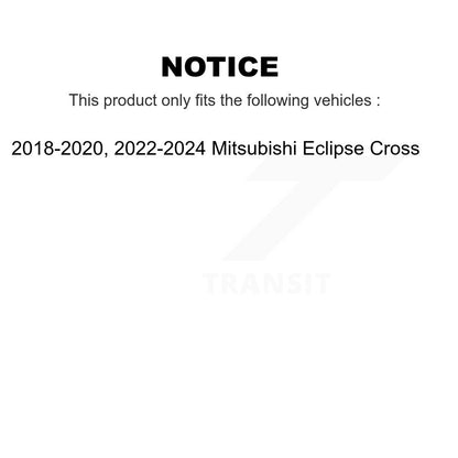 Calibre de frein à disque avant gauche pour Mitsubishi Eclipse Cross SLC-SCB2273