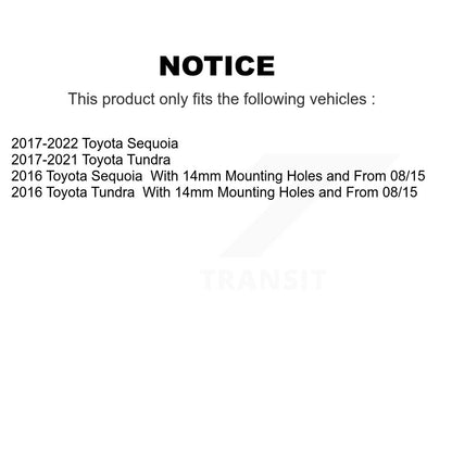 Étrier de frein à disque arrière gauche pour Toyota Tundra Sequoia SLC-SCB5527A