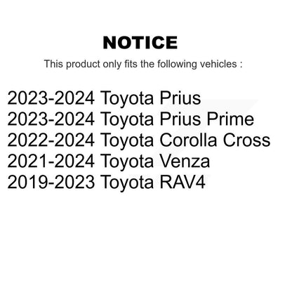 Étrier de frein à disque arrière droit, pour Toyota RAV4 Corolla Cross Venza Prius Prime