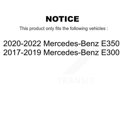 Plaquettes de frein à disque arrière en céramique pour Mercedes-Benz E300 2017-2018 TEC-1936