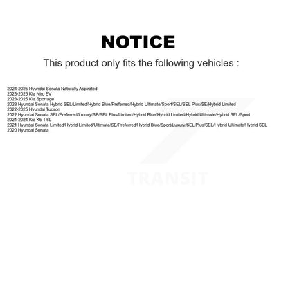 Plaquettes de frein à disque arrière en céramique, pour Hyundai Tucson Kia Sportage Sonata Niro EV K5