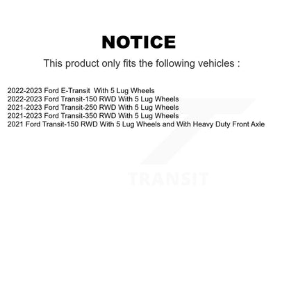 Plaquettes de frein à disque avant en céramique, pour Ford Transit-250 Transit-350 Transit-150