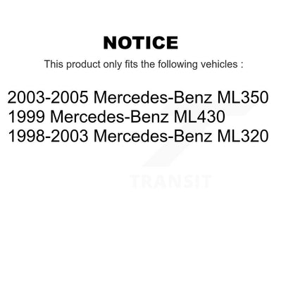Plaquettes de frein à disque avant en céramique, pour Mercedes-Benz ML320 ML350 ML430 TEC-760