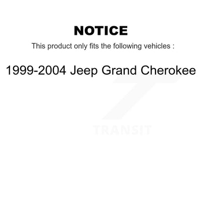 Plaquettes de frein à disque arrière en céramique pour Jeep Grand Cherokee 1999-2004 TEC-791
