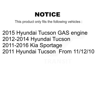 Bras de suspension arrière droit pour Hyundai Tucson Kia Sportage TOR-CA1214