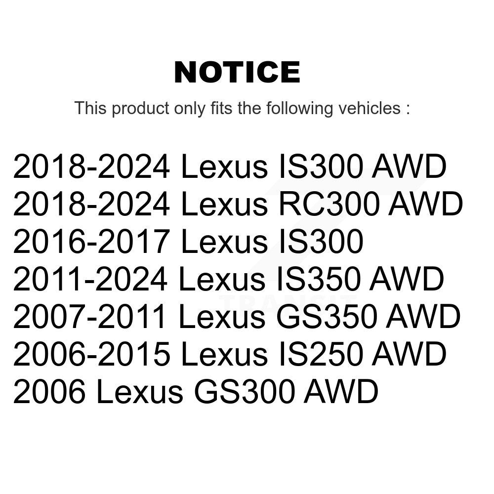 Bras de commande de Suspension inférieur avant gauche, pour Lexus IS250 IS300 IS350 GS350 GS300