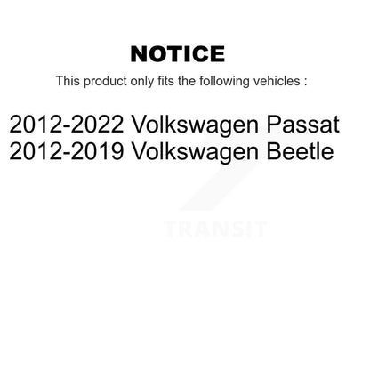Ensemble de rotule de bras de commande de Suspension inférieure avant gauche pour Volkswagen