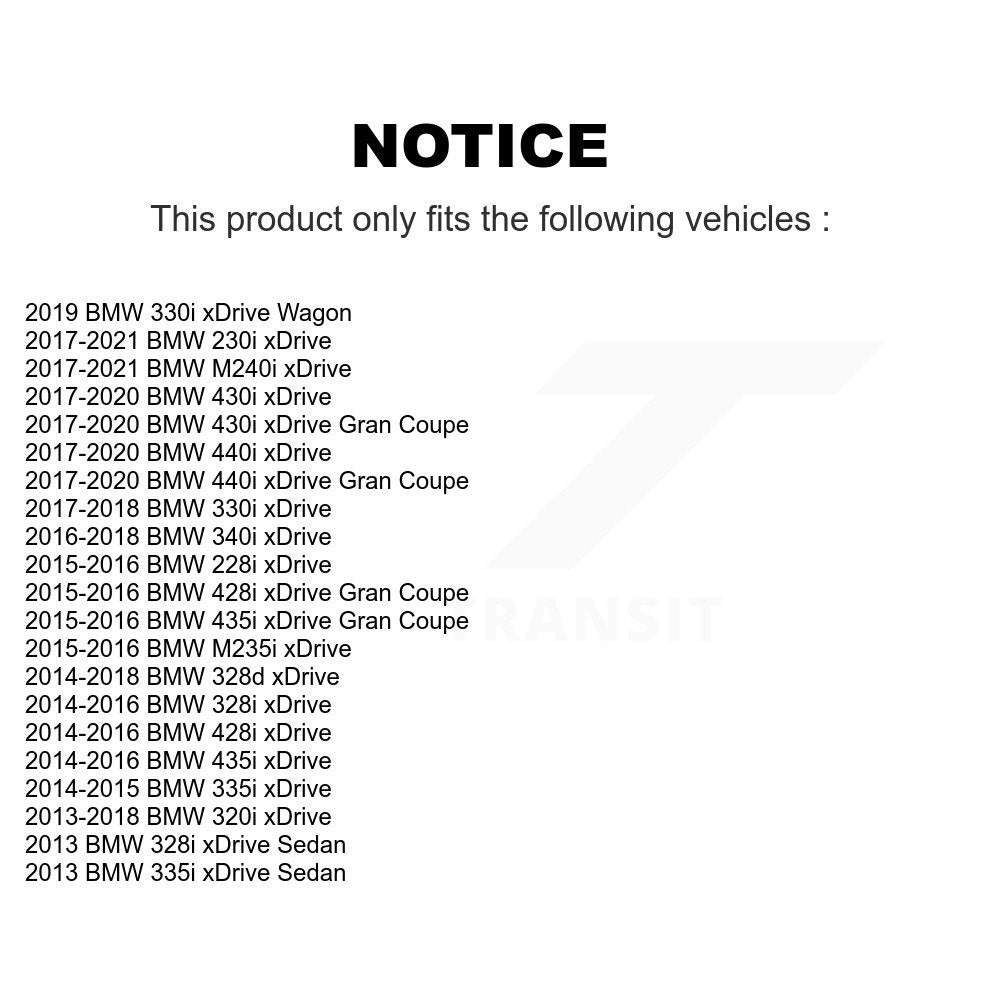 Ensemble de rotule de bras de commande de Suspension avant inférieur avant gauche pour BMW 328