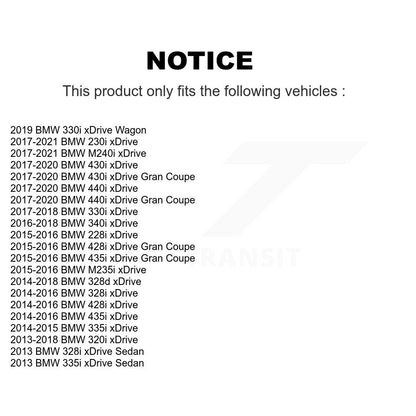 Ensemble de rotule de bras de commande de Suspension avant inférieur avant gauche pour BMW 328