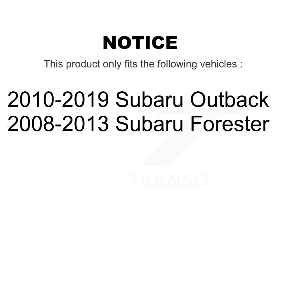 Ensemble de rotule de bras de commande de Suspension supérieure arrière droite pour Subaru Outback
