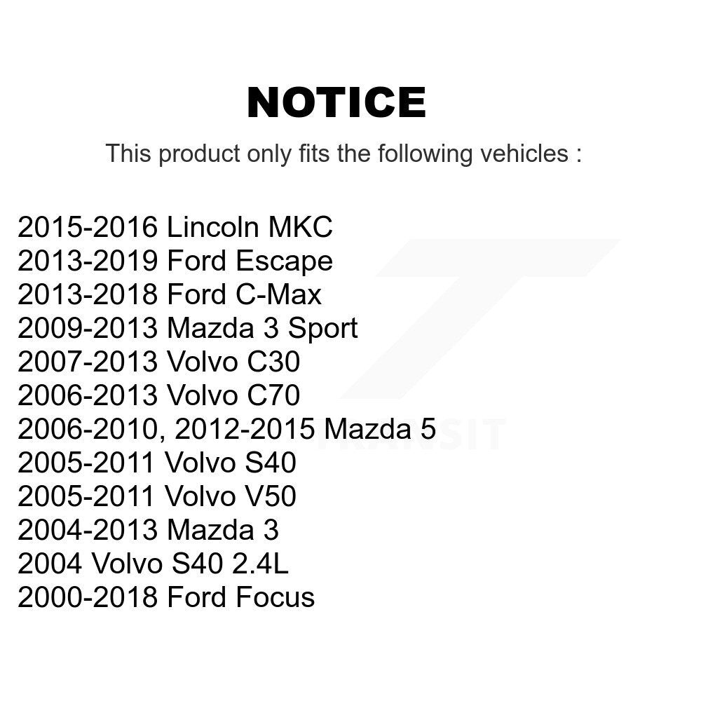 Bras de commande de Suspension supérieure arrière, pour Ford Escape Mazda 3 Focus 5 Volvo c-max