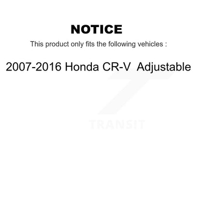 Bras de commande de Suspension supérieur droit pour Honda CR-V 2007 – 2016 réglable
