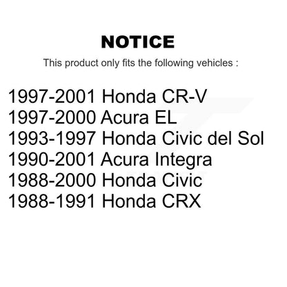 Bras de commande de Suspension supérieur arrière droit, pour Honda Civic CR-V Acura Integra EL