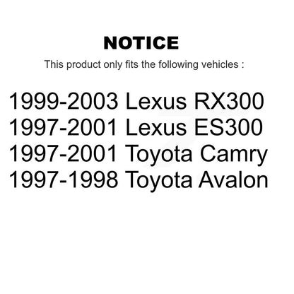 Bras de commande de Suspension inférieur avant gauche, pour Toyota Camry Lexus RX300 ES300