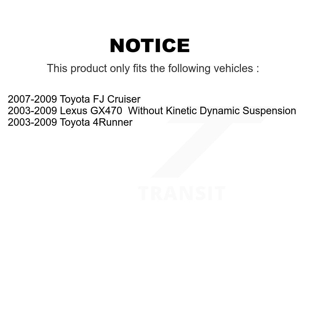 Ensemble de rotule de bras de commande de Suspension inférieure avant droite, pour Toyota 4Runner