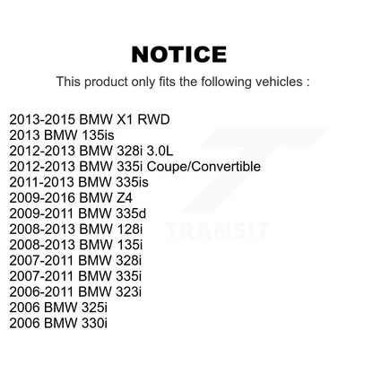 Ensemble de rotule de bras de commande de Suspension avant inférieur avant gauche pour BMW 323