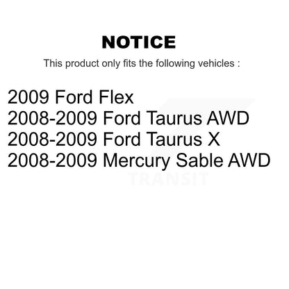 Ensemble de rotule de bras de commande de Suspension inférieur avant droit, pour Ford Flex X