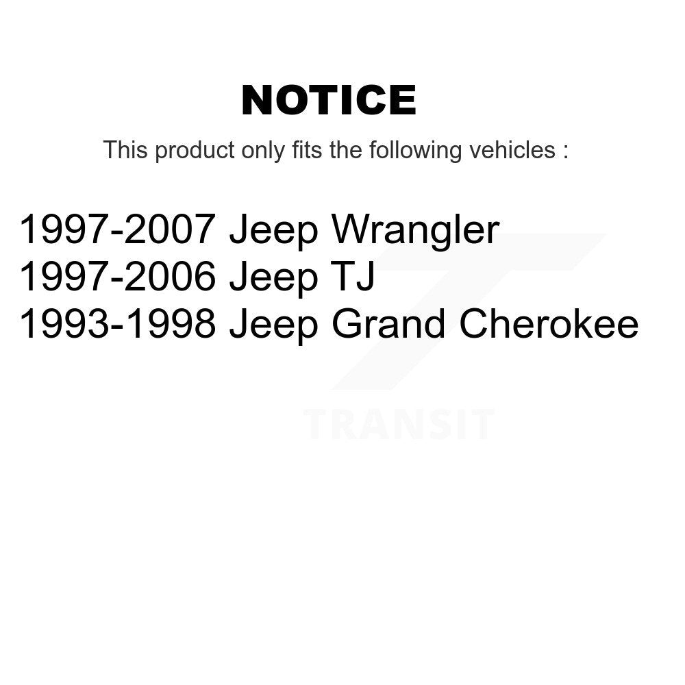 Bras de commande de Suspension supérieure arrière pour Jeep Wrangler Grand Cherokee TJ