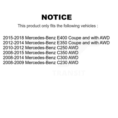 Ensemble de rotule de bras de commande de Suspension avant gauche inférieur arrière pour C300