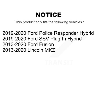 Ensemble de rotule de bras de commande de Suspension inférieur avant gauche, pour Ford Fusion MKZ