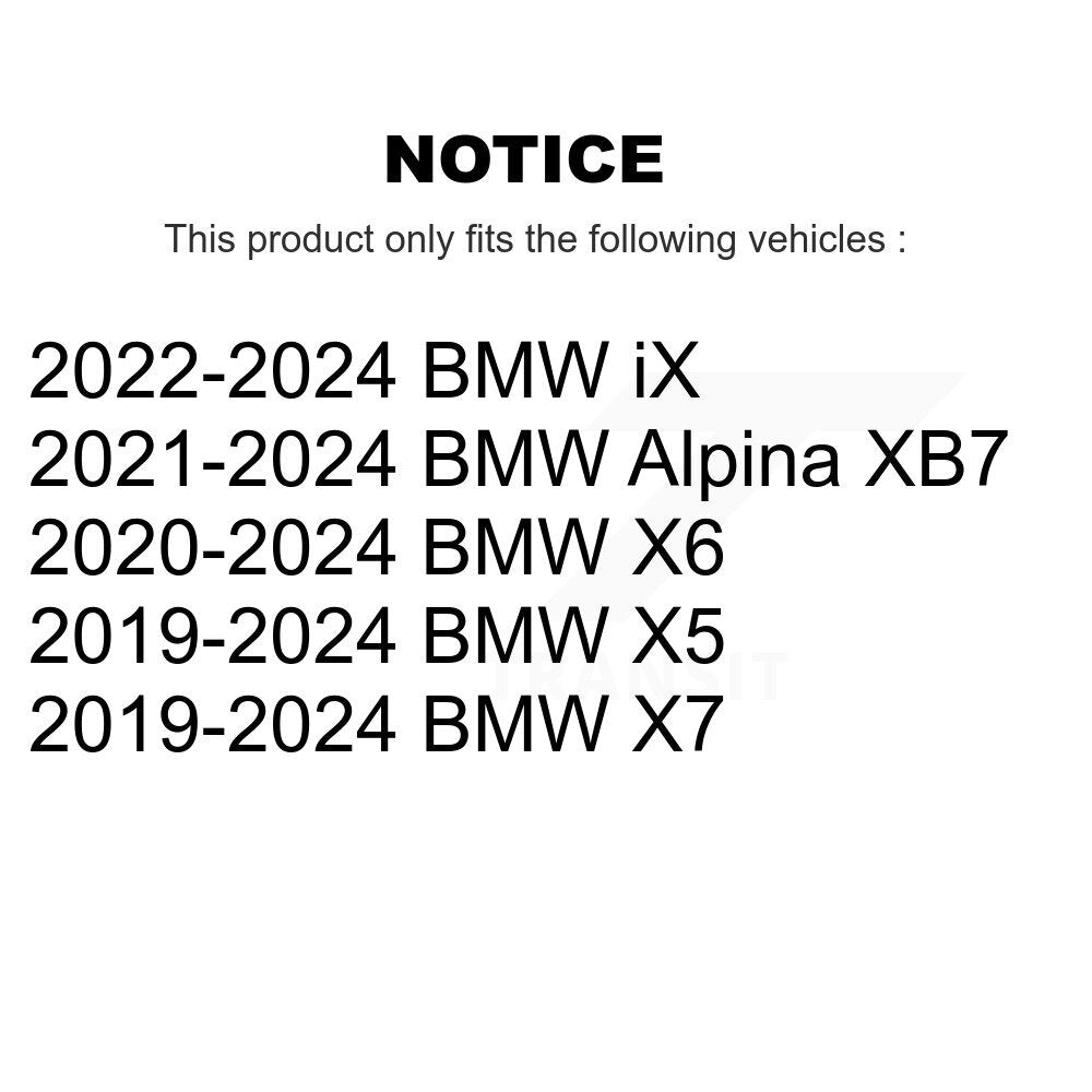 Avant-gauche Contrôle de suspension arrière inférieur Assemblage de bille pour BMW X5